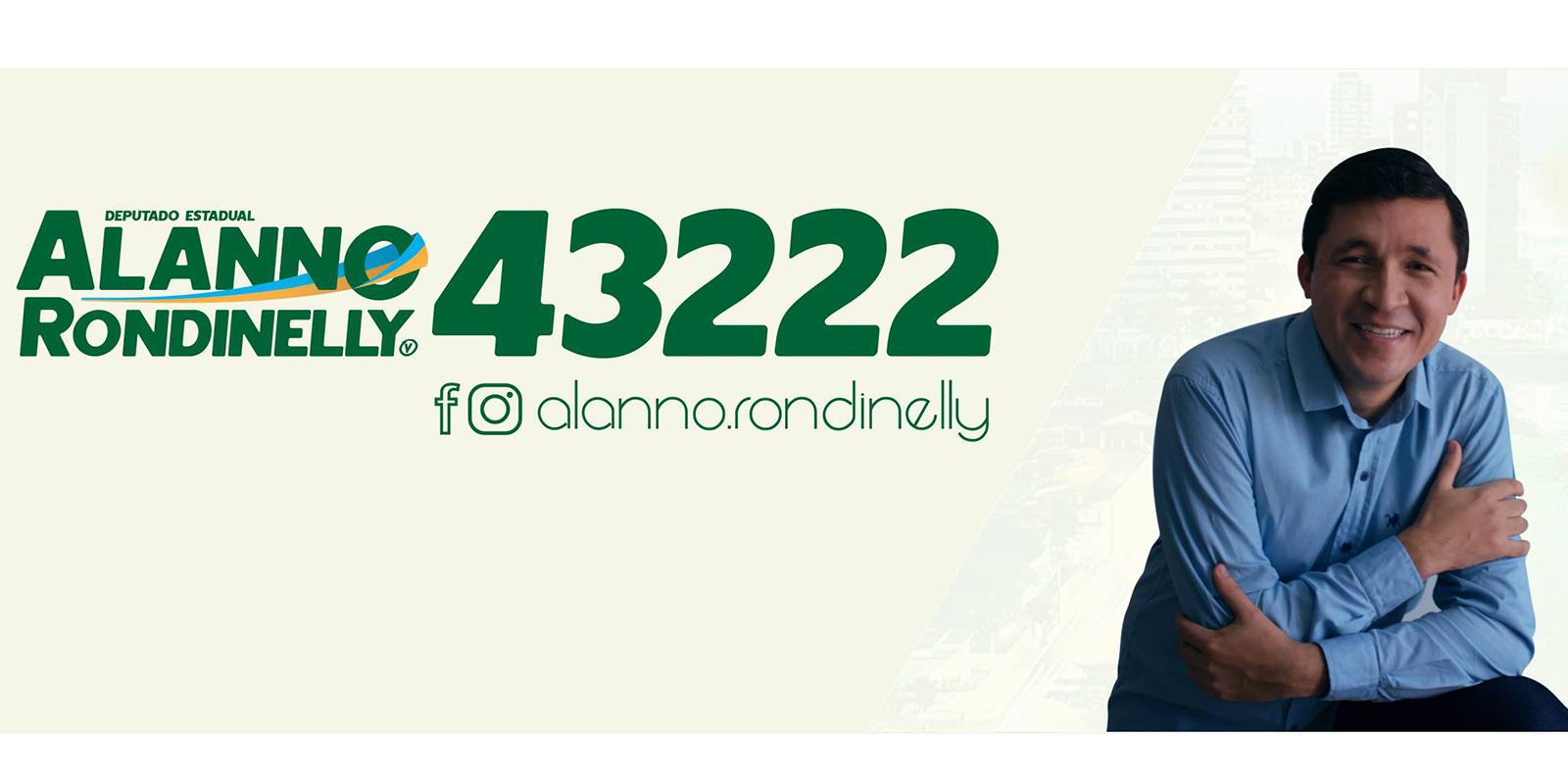 Conheça o Candidato a Deputado Estadual pelo PV Alanno Rondinelly 