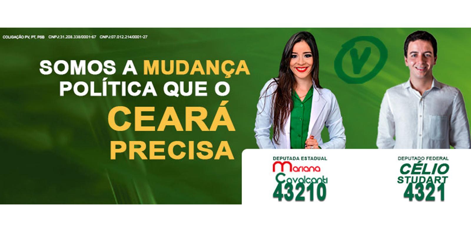 Conheça a Candidata a Deputada Estadual pelo PV  Mariana Cavalcanti