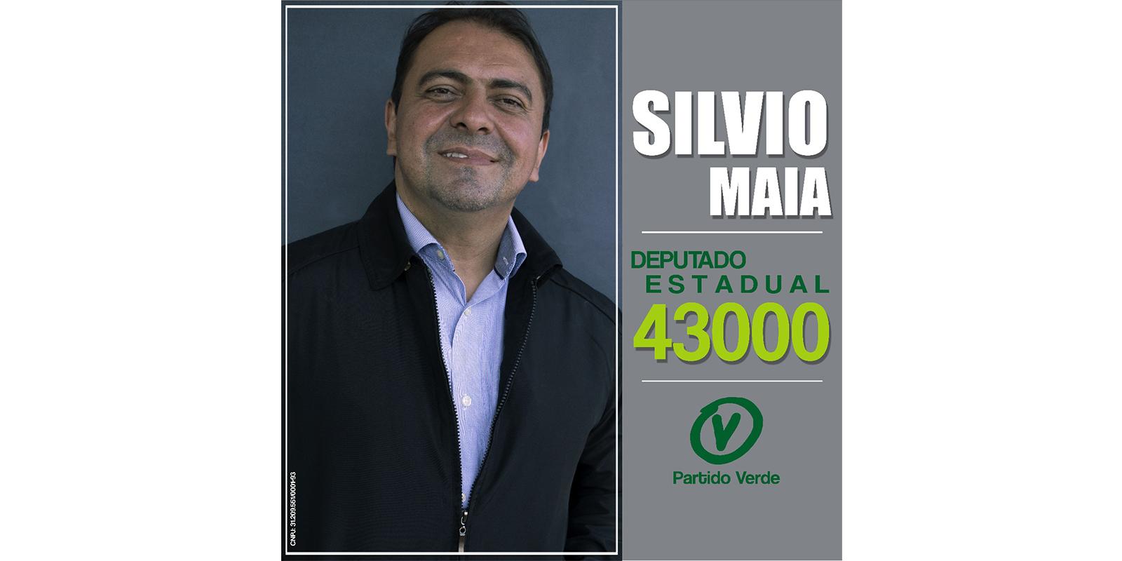 Conheça o Candidato a Deputado Estadual pelo PV Silvio Maia