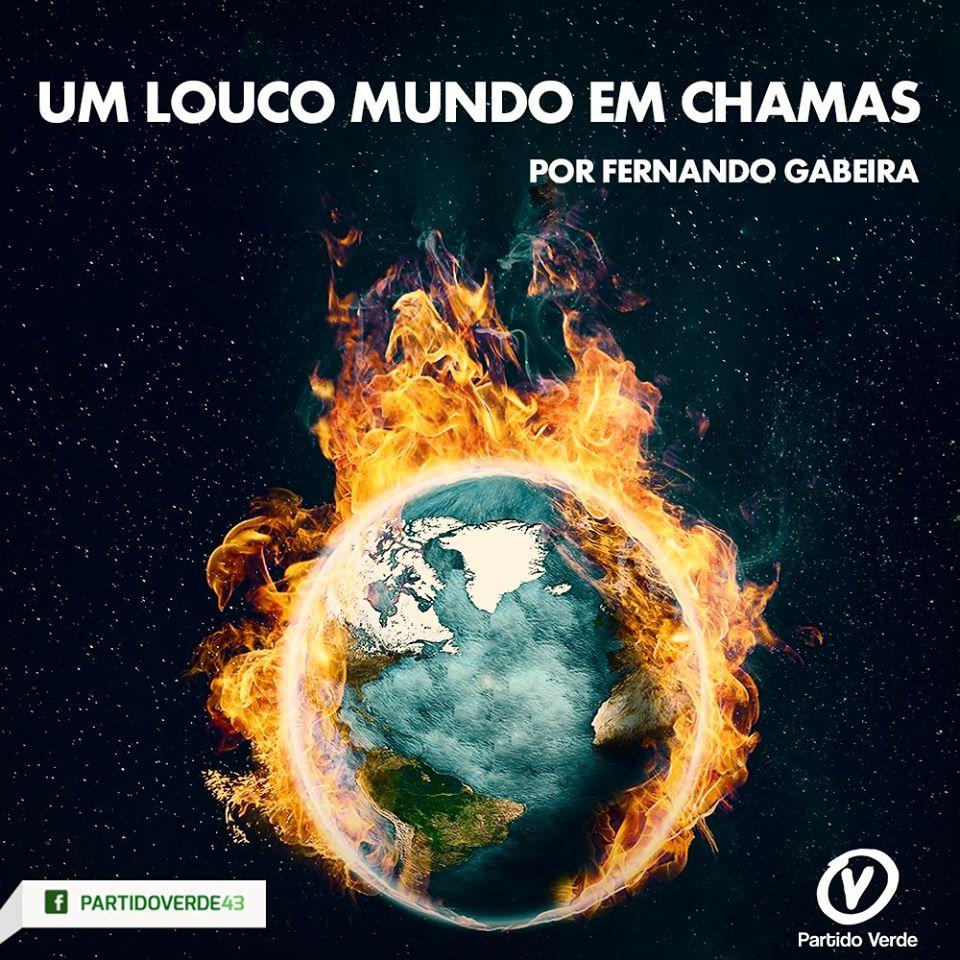 Um louco mundo em chamas